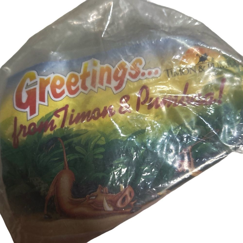 Disney Timon and Pumbaa Action Figure Brown Black